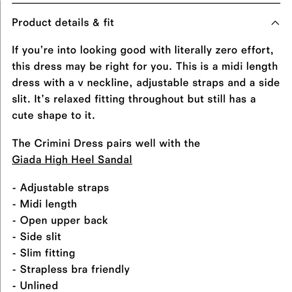 New! Never worn Reformation Crimini dress - Picture 6 of 9